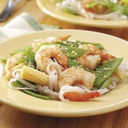 Vegetable Shrimp Stir-Fry recipe