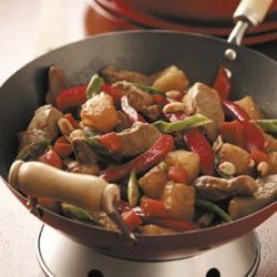 Peanutty Pork Stir-Fry recipe