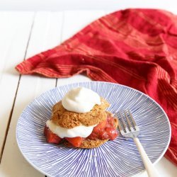 Strawberry-Rhubarb Shortcakes recipe