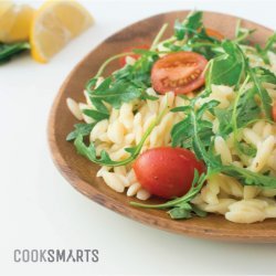 Orzo with Tomatoes and Arugula recipe