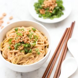 Peanut Sesame Noodles recipe