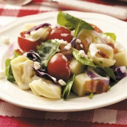 Layered Tortellini Salad recipe