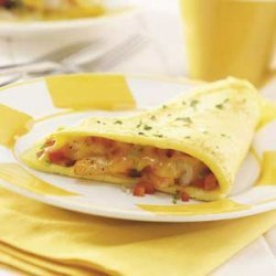 Hearty Shrimp Omelet recipe