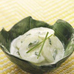 Makeover Creamy Cucumber Salad recipe