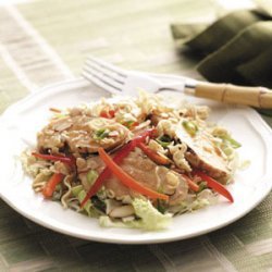 Ramen-Veggie Chicken Salad recipe