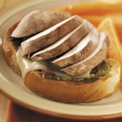 Open-Faced Portobello Sandwiches recipe