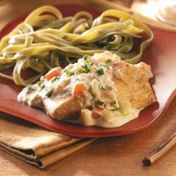 Grouper with Crabmeat Sauce recipe