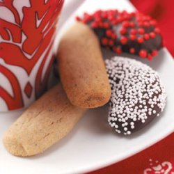 Chocolate-Coated Candy Canes recipe