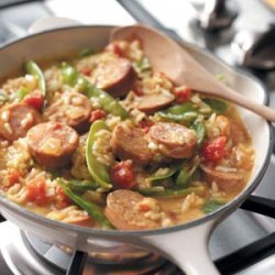 Kielbasa with Curried Rice recipe