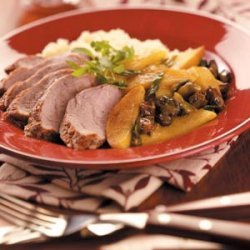 Pork with Curried Apple & Couscous recipe