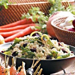 Couscous Salad with Lemon Vinaigrette recipe