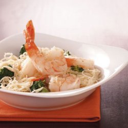 Shrimp & Broccoli with Pasta recipe