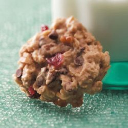 Spiced Cranberry Oatmeal Cookies recipe