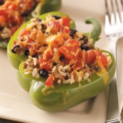 Vegetarian Tex-Mex Peppers recipe