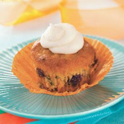 Carrot Blueberry Cupcakes recipe