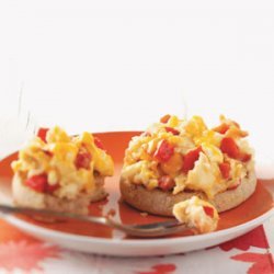 Roasted Pepper, Bacon & Egg Muffins recipe
