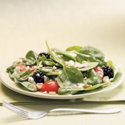 Blackberry Spinach Salad recipe