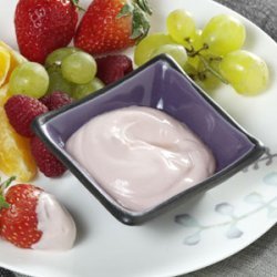 Raspberry-Lime Yogurt Dip for Fresh Fruit recipe