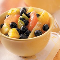 Vanilla-Lime Fruit Salad recipe