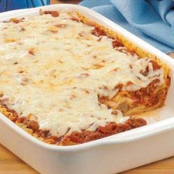 Homemade Meatball Lasagna recipe