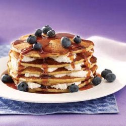 Blueberry Cheesecake Flapjacks recipe