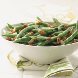 Green Beans with Pecans recipe