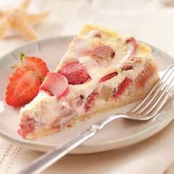 Rhubarb Berry Tart recipe