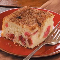 Rhubarb-Buttermilk Coffee Cake recipe