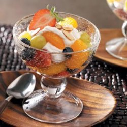 Fruit & Cream Layered Salad recipe