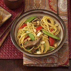 Asian Beef with Noodles recipe