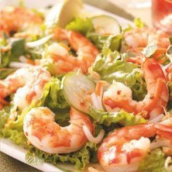 Spicy Asian Shrimp Salad recipe