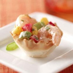 Festive Shrimp Tarts recipe