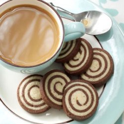 Chocolate-Nut Pinwheel Cookies recipe