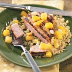 Pork Chops with Mango Salsa recipe