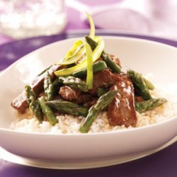 Gingered Beef Stir-Fry for 2 recipe