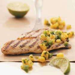 Grilled Tilapia with Pineapple Salsa for 2 recipe