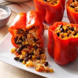 Slow-Cooked Stuffed Peppers recipe