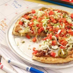 Game-Night Nacho Pizza recipe