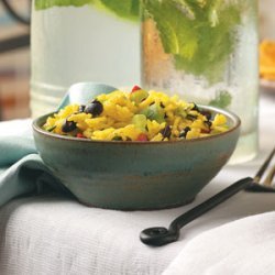Yellow Rice & Black Bean Salad recipe