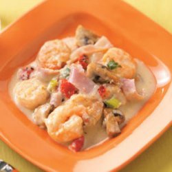 Shrimp and Fontina Casserole recipe