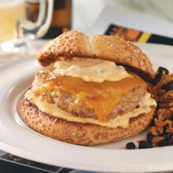 Bayou Burgers with Spicy Remoulade recipe