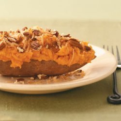 Coconut Twice-Baked Sweet Potatoes recipe