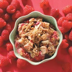 Rhubarb Raspberry Crumble recipe