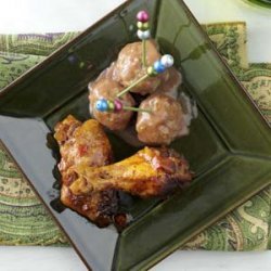 Sweet & Spicy Chicken Wings recipe