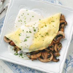 Fines Herbes & Mushroom Omelets Deluxe recipe