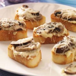 Artichoke & Mushroom Toasts recipe
