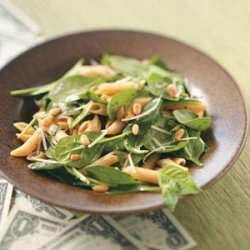 Spinach Salad with Penne recipe
