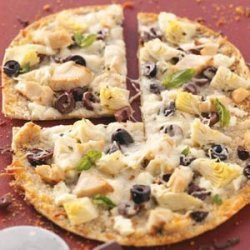 Greek Pizzas for Two recipe
