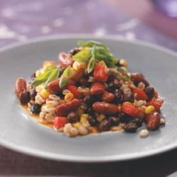 Bean &  Barley Salad recipe