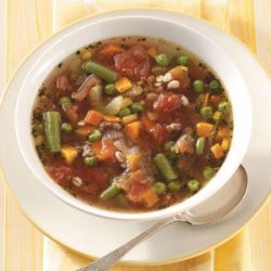 Hearty Vegetable Barley Soup recipe